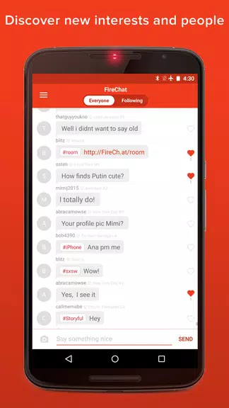 FireChat Screenshot 3