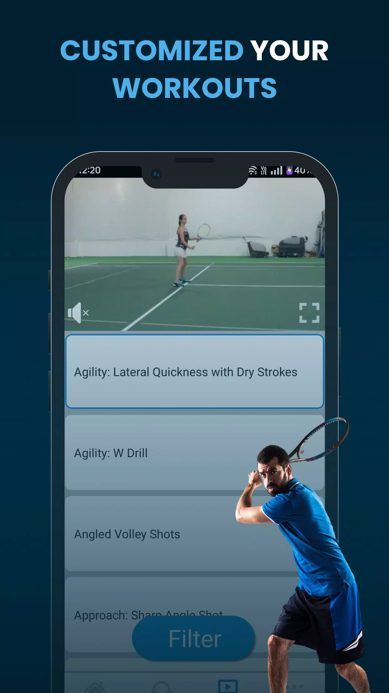 Tennis Training Zrzut ekranu 1