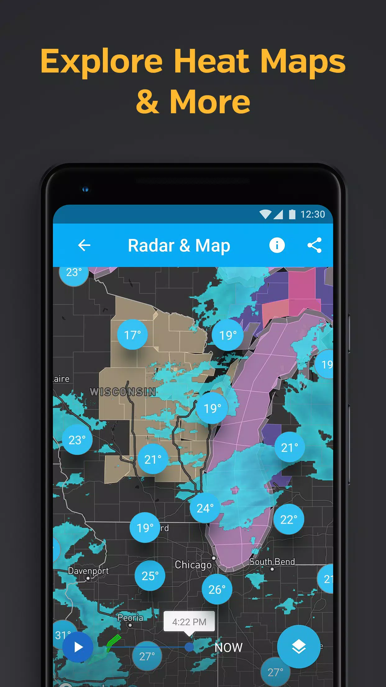 Schermata Weather data & microclimate : 3