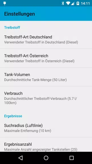 Billig Tanken Screenshot 1