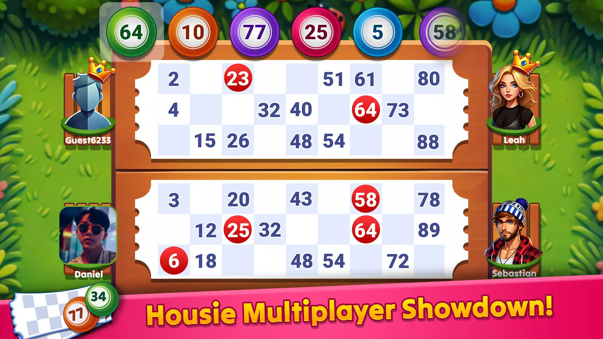 Bingo Housie Master ဖန်သားပြင်ဓာတ်ပုံ 1