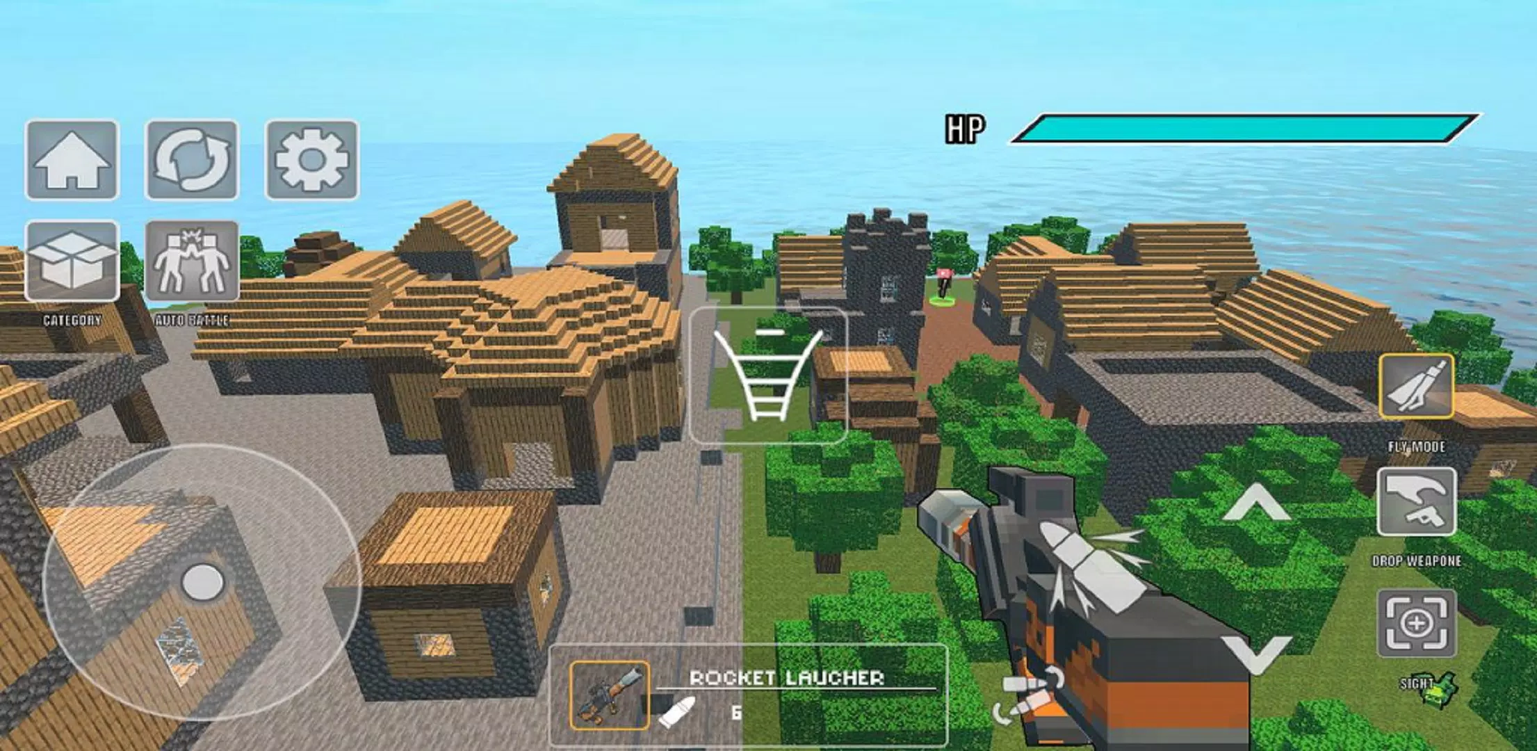 Craft BuildingPixel World II ဖန်သားပြင်ဓာတ်ပုံ 2