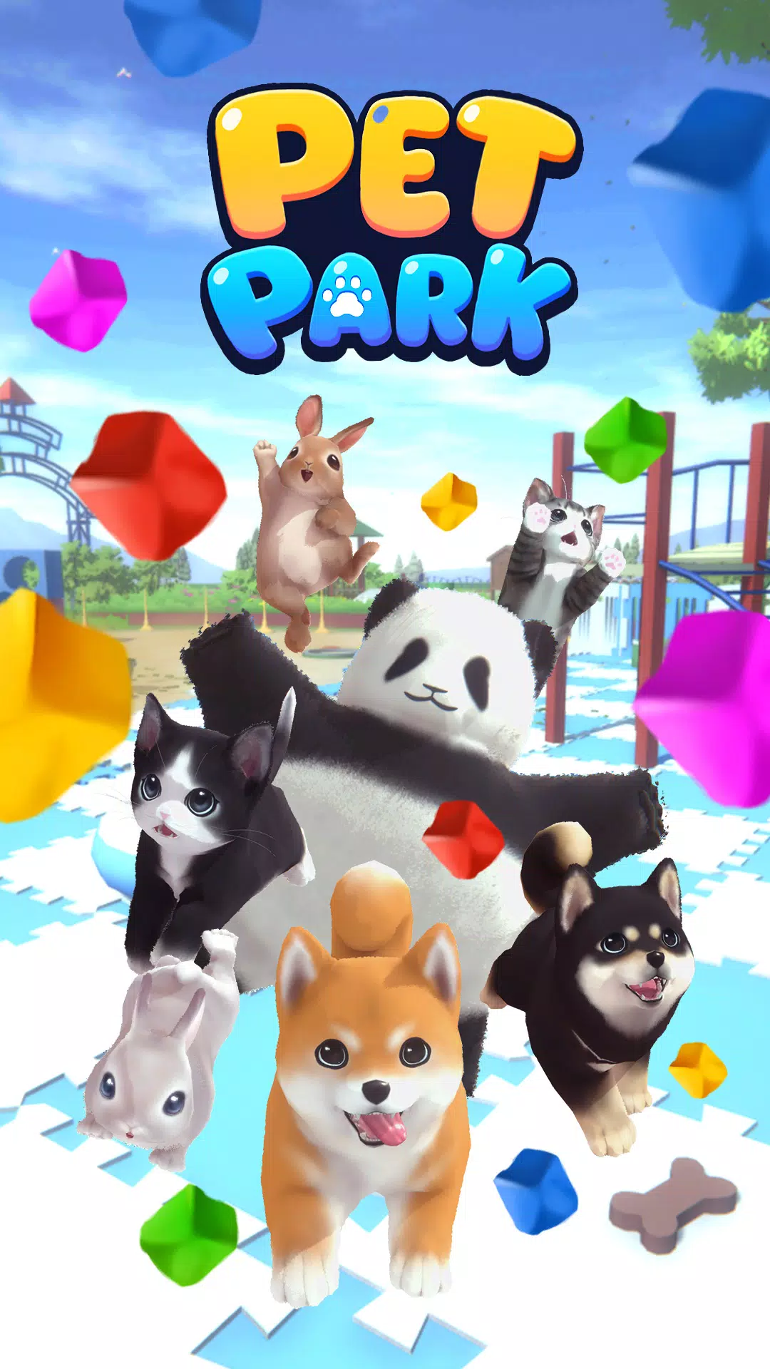 Pet Park: Match3 puzzle world Captura de pantalla 0