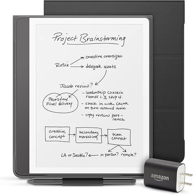 新的亞馬遜Kindle Scribe Essentials Bundle