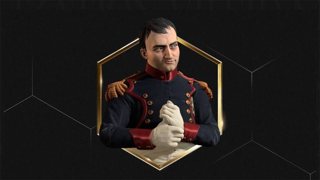 An image of the Emperor Napoleon Persona in Civilization 7 as part of a guide on how to unlock him in the game.