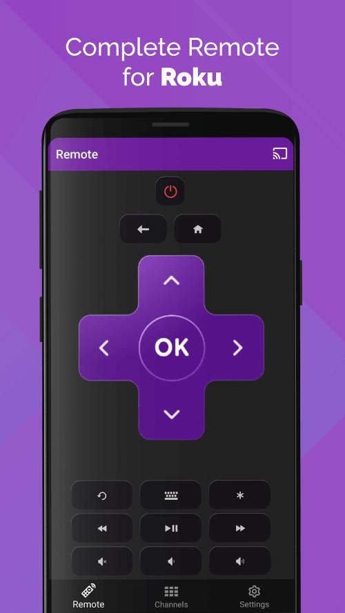 Remote Control for Roku TV Zrzut ekranu 0