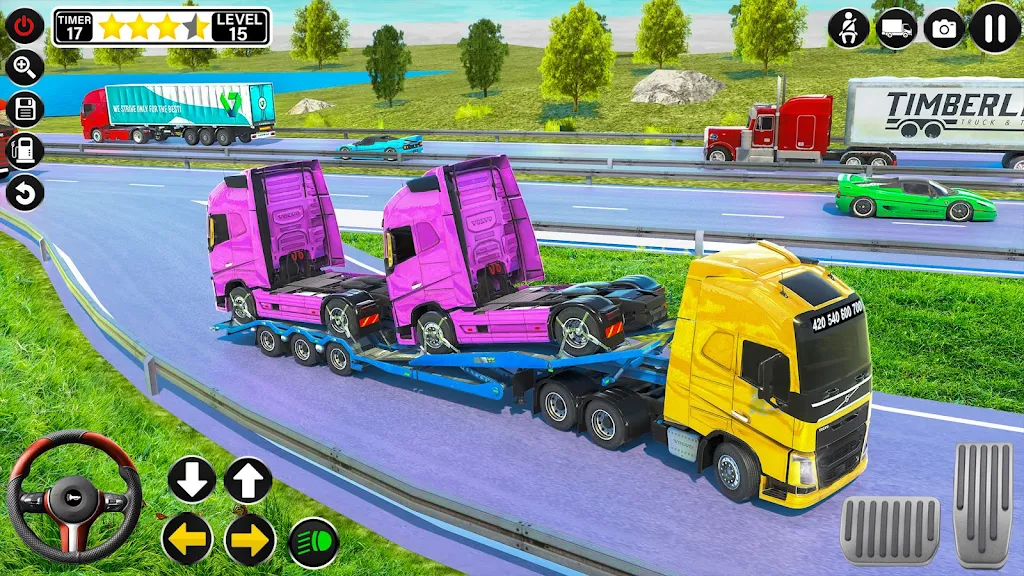 Schermata Crazy Truck Games: Truck Sim 1