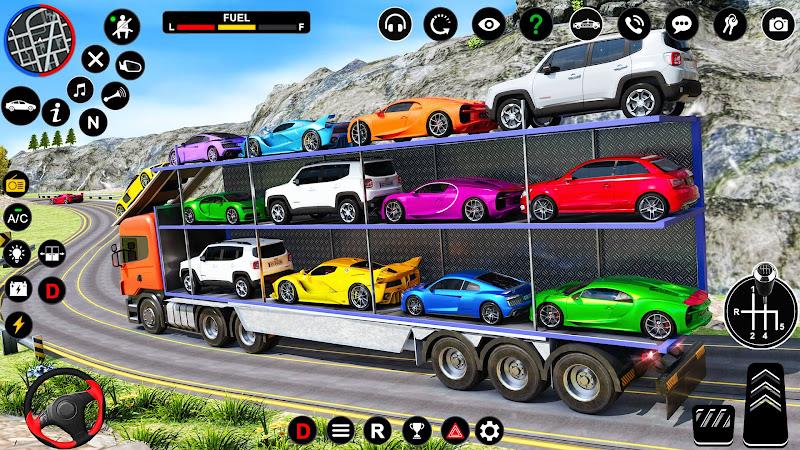 Car Transport Truck Games ဖန်သားပြင်ဓာတ်ပုံ 1