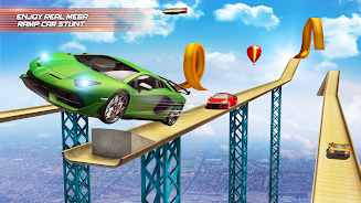 Mega Ramp Car Racing Master 3D Captura de tela 1