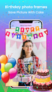 Ai Birthday Photo frames Capture d'écran 3