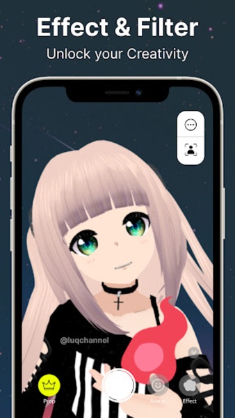 Schermata VIRTU: VTuber & VRoid Camera 1