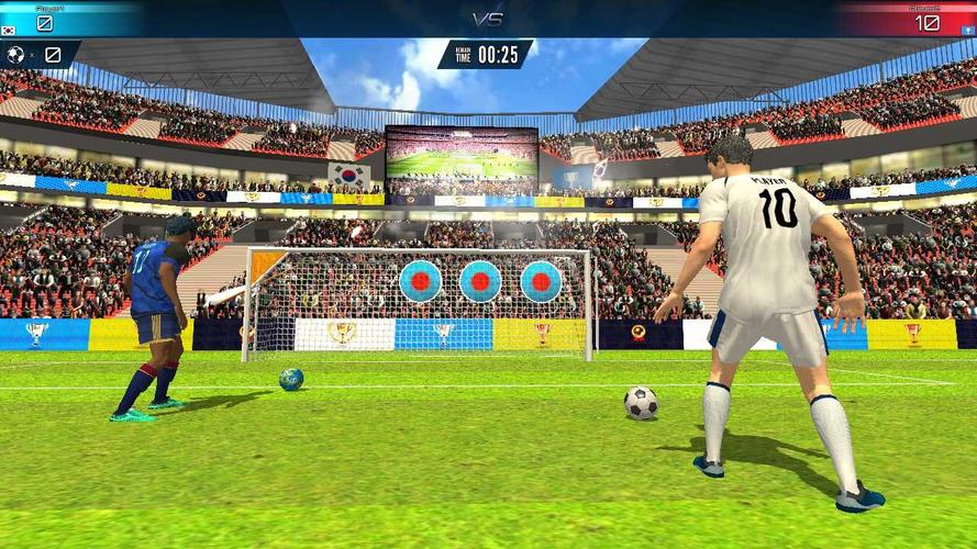 Football Championship-Freekick Capture d'écran 2