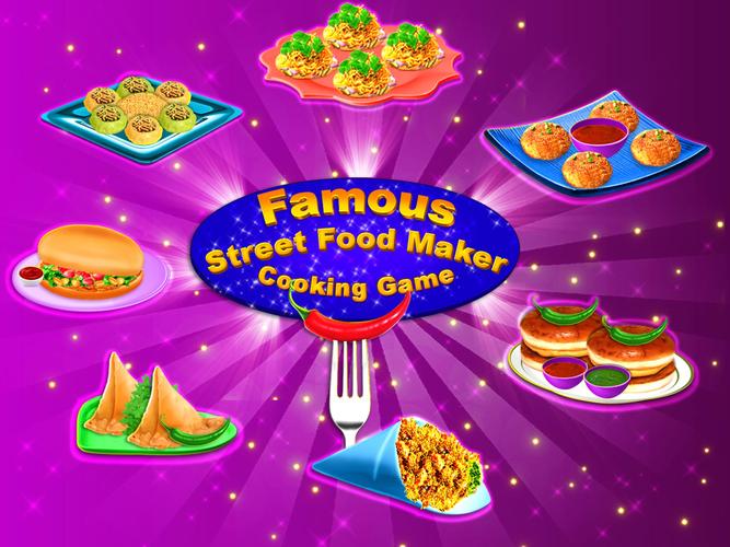 Indian Street Food Cooking Fun应用截图第3张