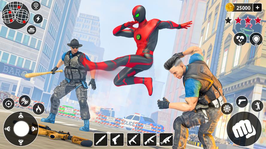 Rope Spider Hero: Spider Games Captura de pantalla 3