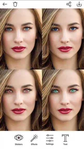Eye Color Changer Zrzut ekranu 1