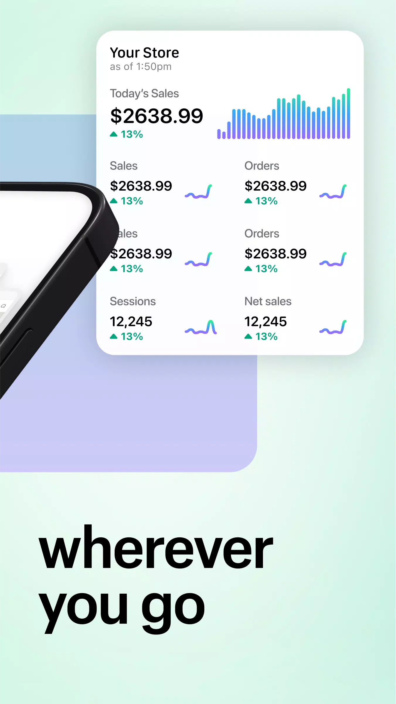 Shopify - 独自のネットショップ スクリーンショット 1