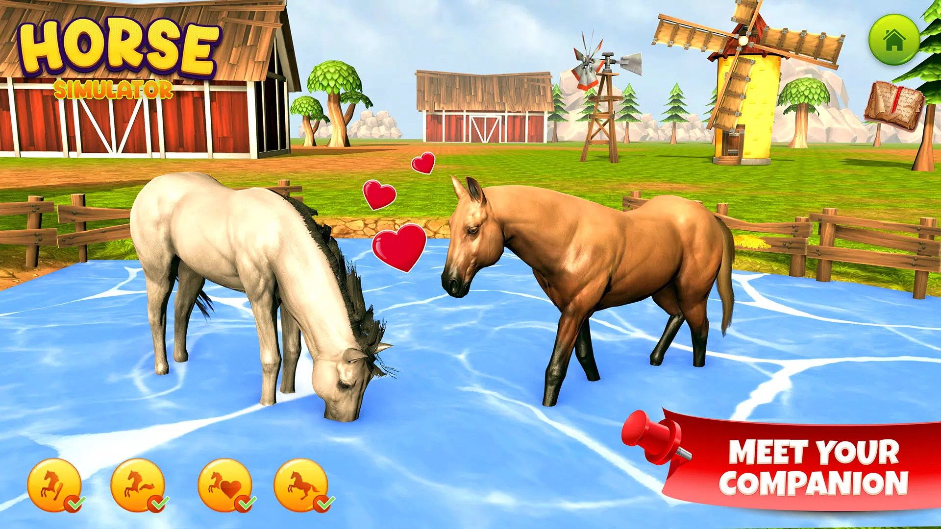 Horse Simulator Family Game 3D Captura de pantalla 2