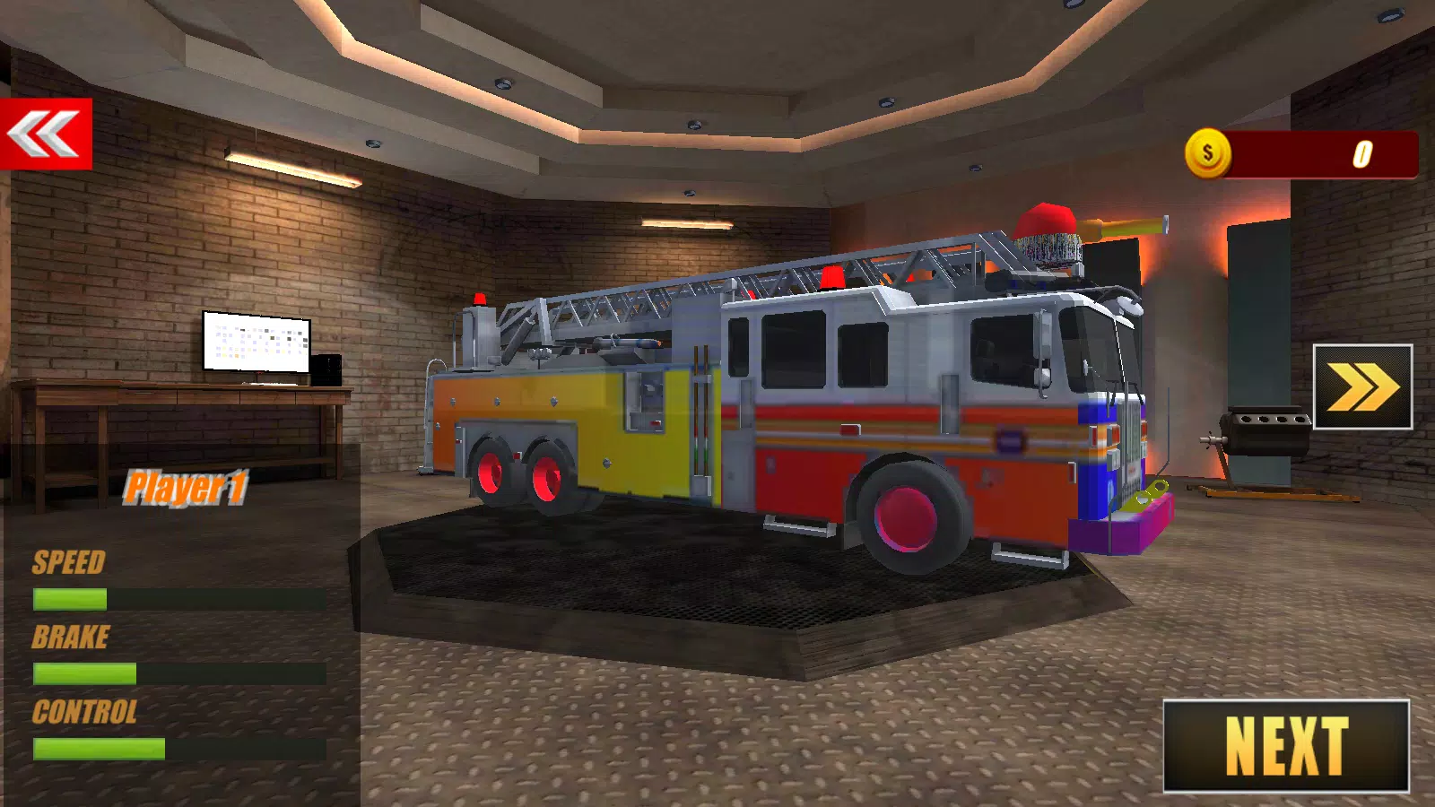 Fire Truck Simulator Rescue应用截图第0张