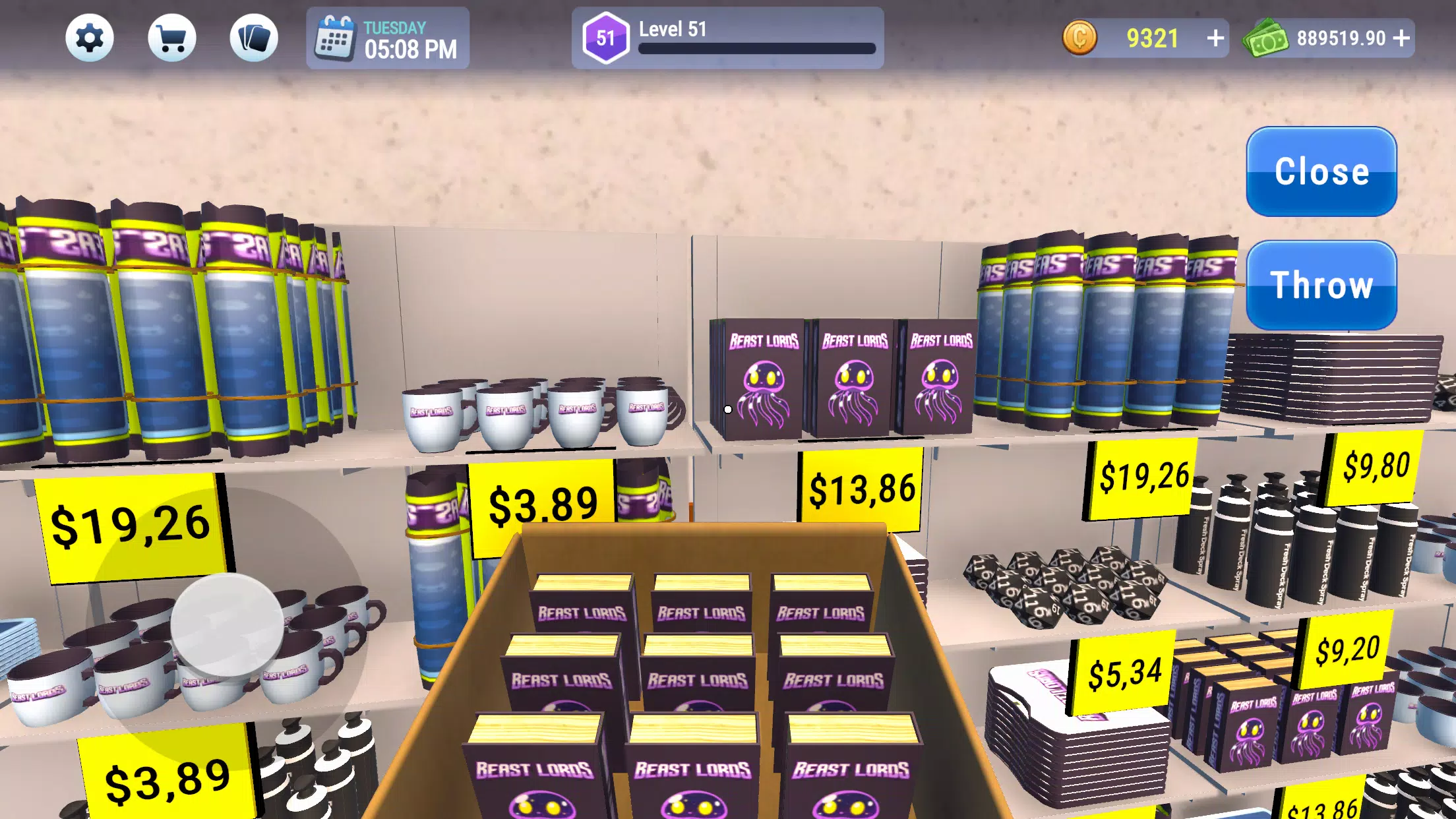 TCG Card Supermarket Simulator Captura de tela 2