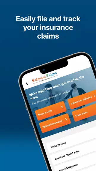 myManipalCigna 스크린샷 1