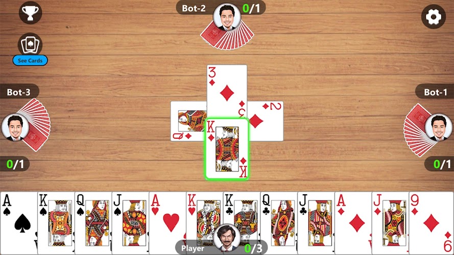 Callbreak Master 3 - Card Game 스크린샷 2