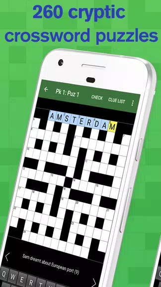 Cryptic Crossword Lite Captura de tela 0