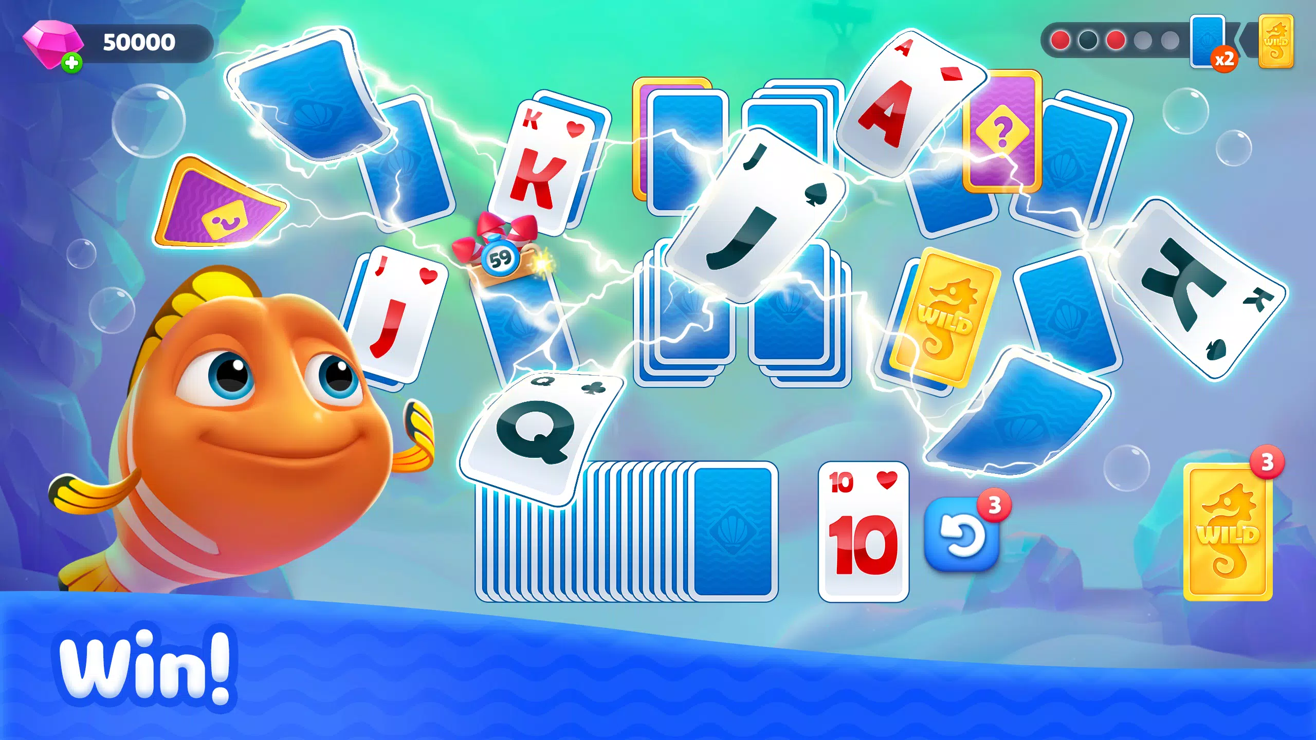 Fishdom Solitaire Zrzut ekranu 2