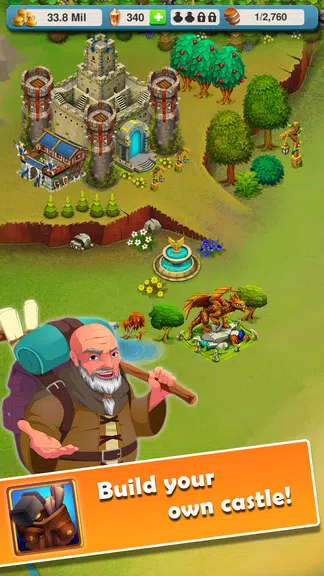 Idle Crafting Kingdom Ảnh chụp màn hình 2