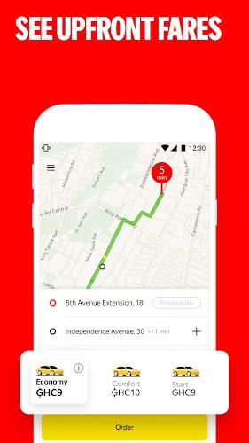 Yango Lite: light taxi app Schermafbeelding 3