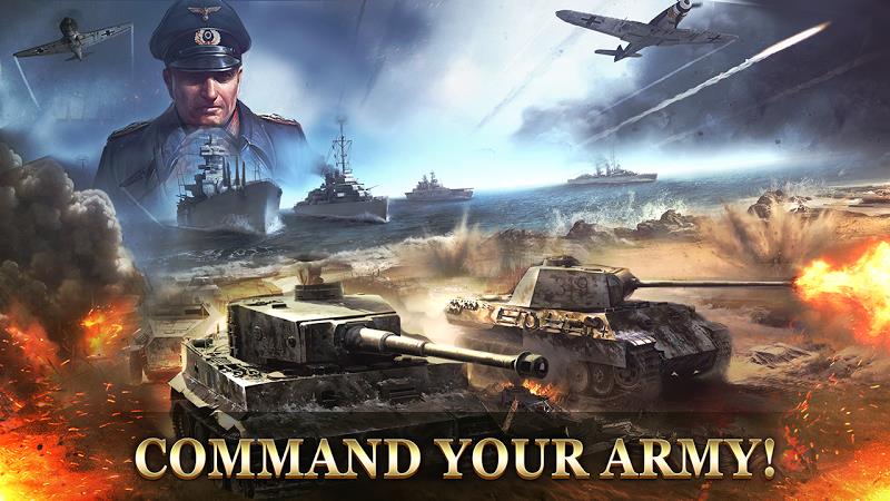 WW2: World War Strategy Games Ekran Görüntüsü 1