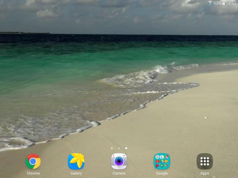 Schermata Tropical Beach Live Wallpaper 1