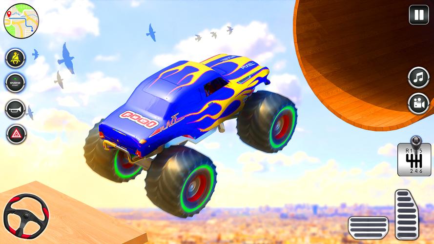 Monster Truck Simulator Games 스크린샷 2
