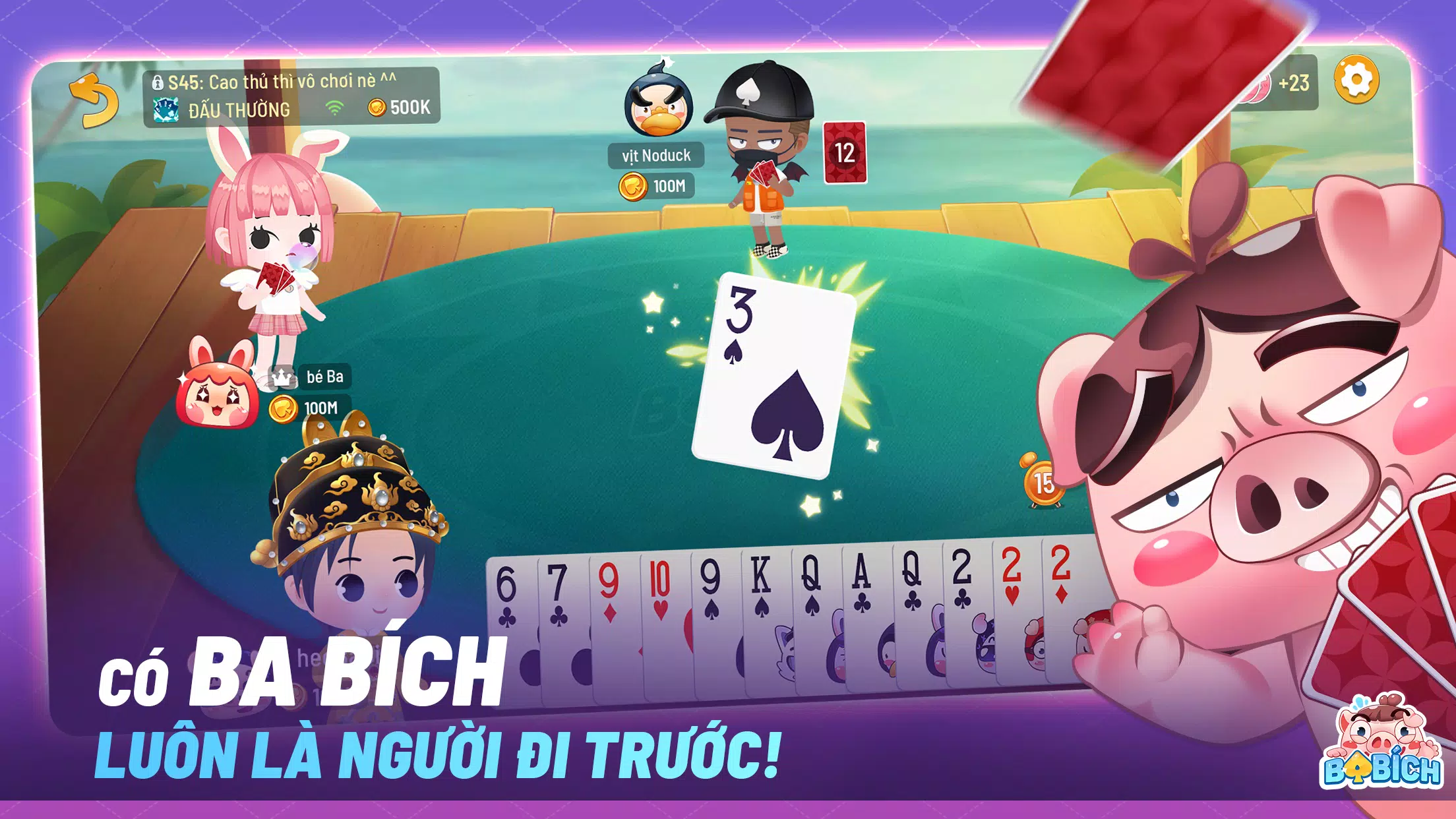 Schermata Ba Bich - Tien Len Mien Nam 1