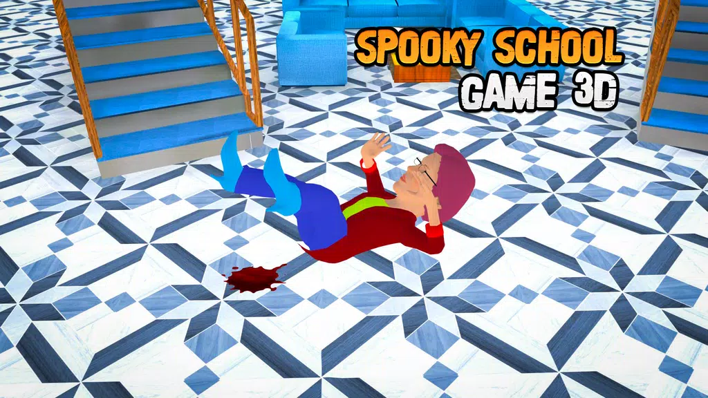 Playtime Spooky School Game স্ক্রিনশট 1