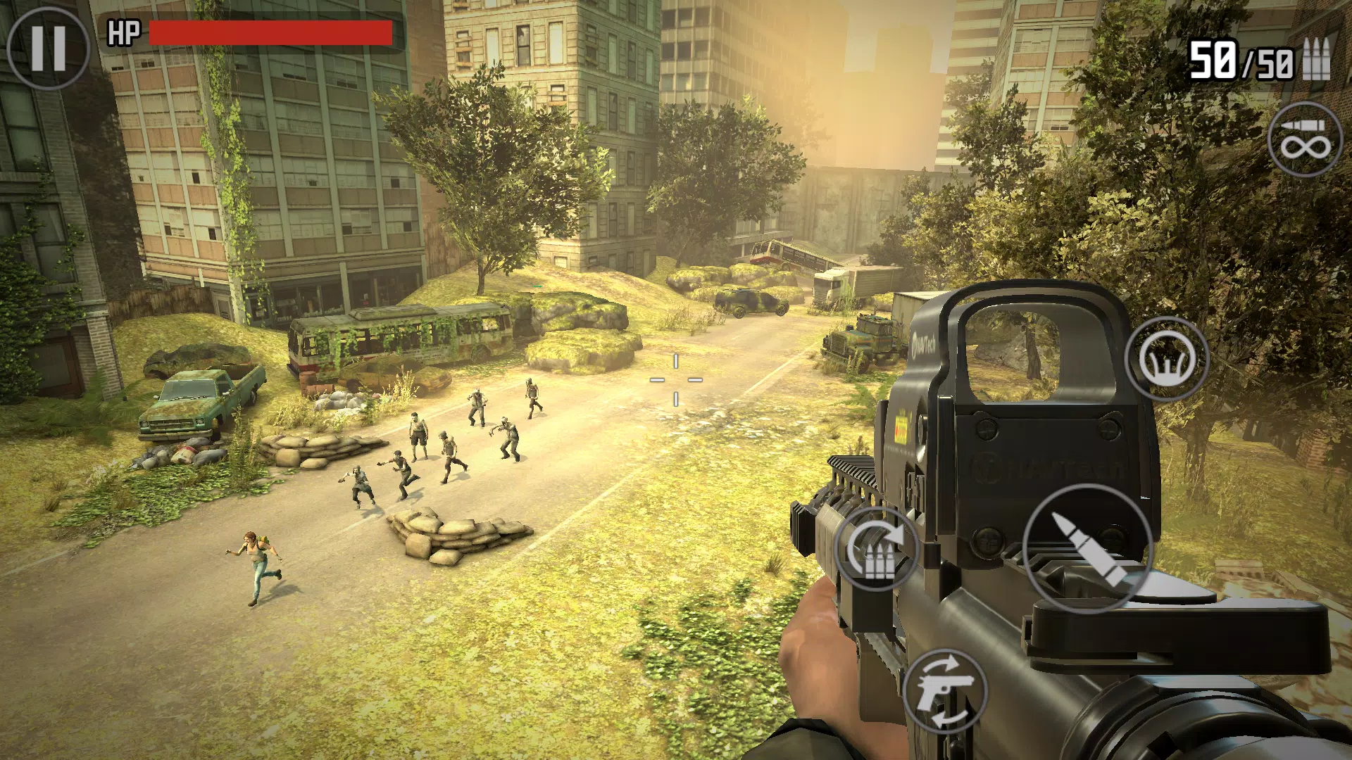 Zombie Sniper War 3 스크린샷 1