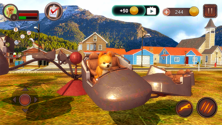 Pomeranian Dog Simulator स्क्रीनशॉट 3