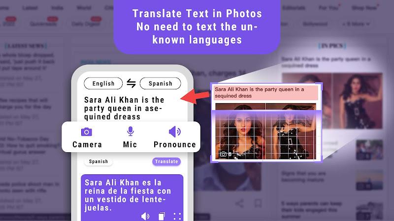 Translate Less with Text Voice應用截圖第2張