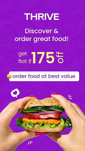 Thrive: Online Food Delivery Captura de pantalla 0