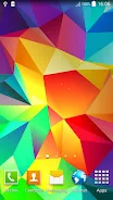 Crystal S5 3D Live Wallpaper Screenshot 0