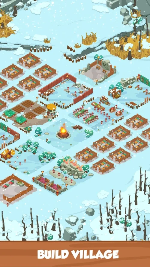 Icy Village: Tycoon Survival应用截图第1张