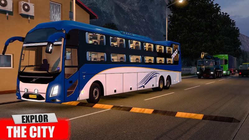 Euro Coach Bus Driving Games Schermafbeelding 0