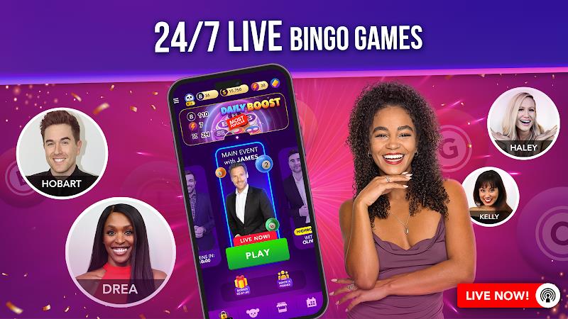 Live Play Bingo: Real Hosts স্ক্রিনশট 2