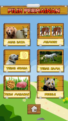 Game Anak Edukasi Hewan Darat Captura de pantalla 2