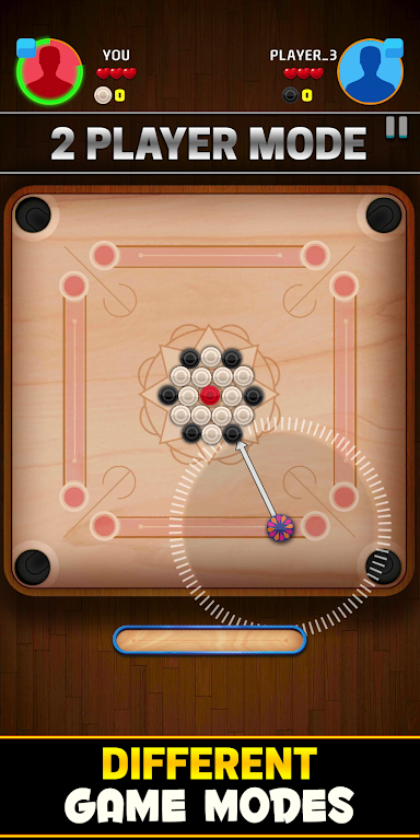 Carrom Offline : Pool City Tangkapan skrin 1