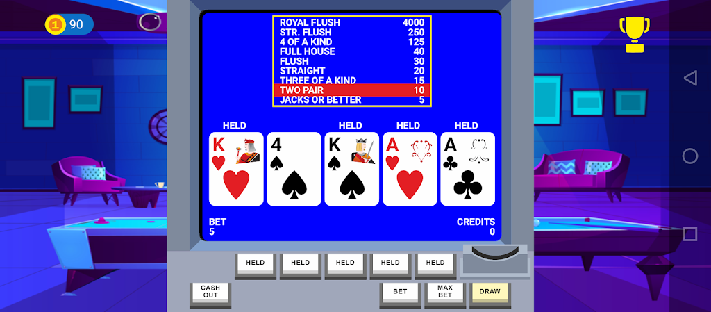 Video Poker Big Bet應用截圖第0張
