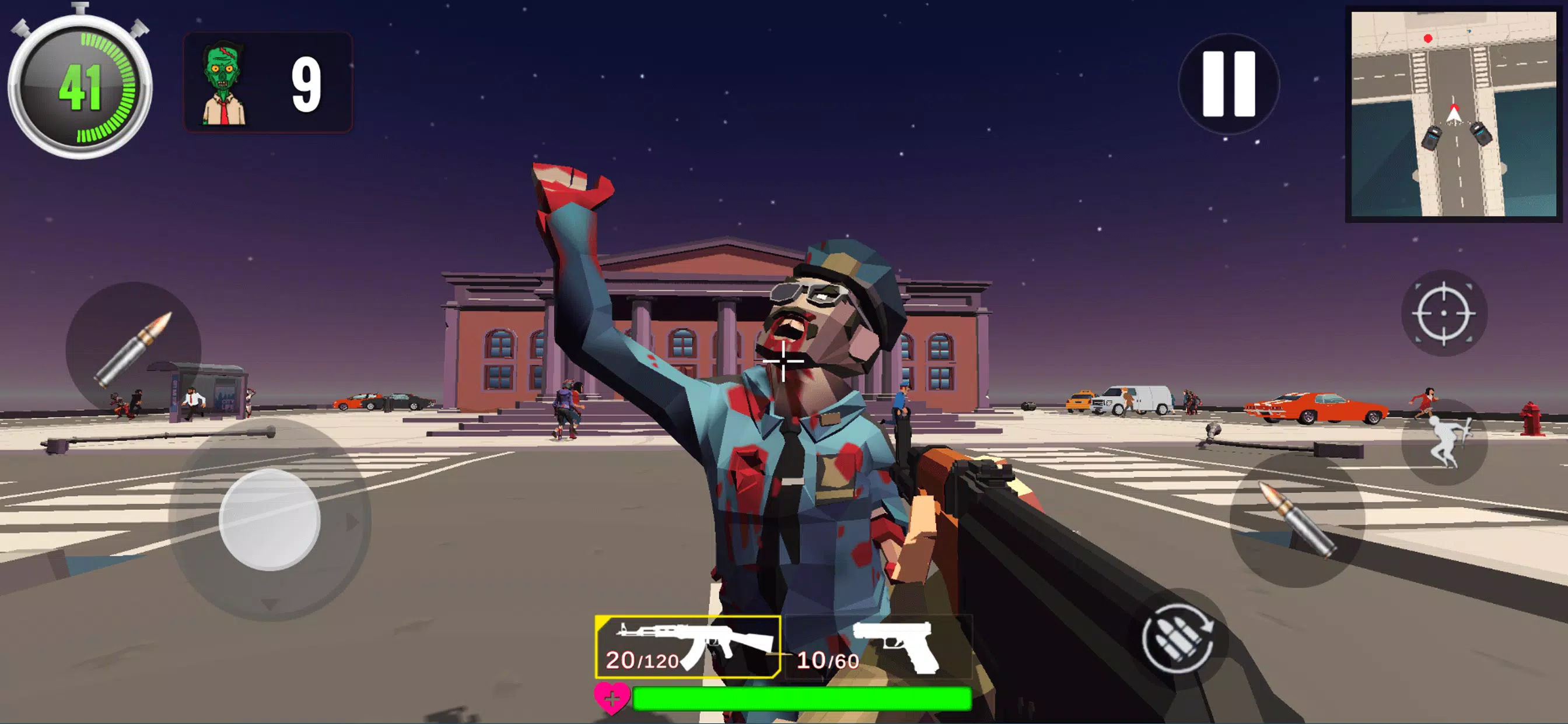 Zombie Hunter : Police Shooter Screenshot 2