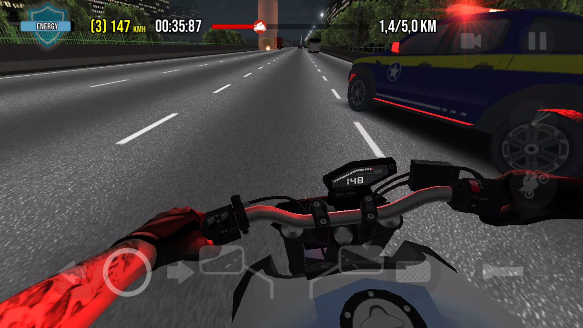 Traffic Motos 3 Скриншот 1