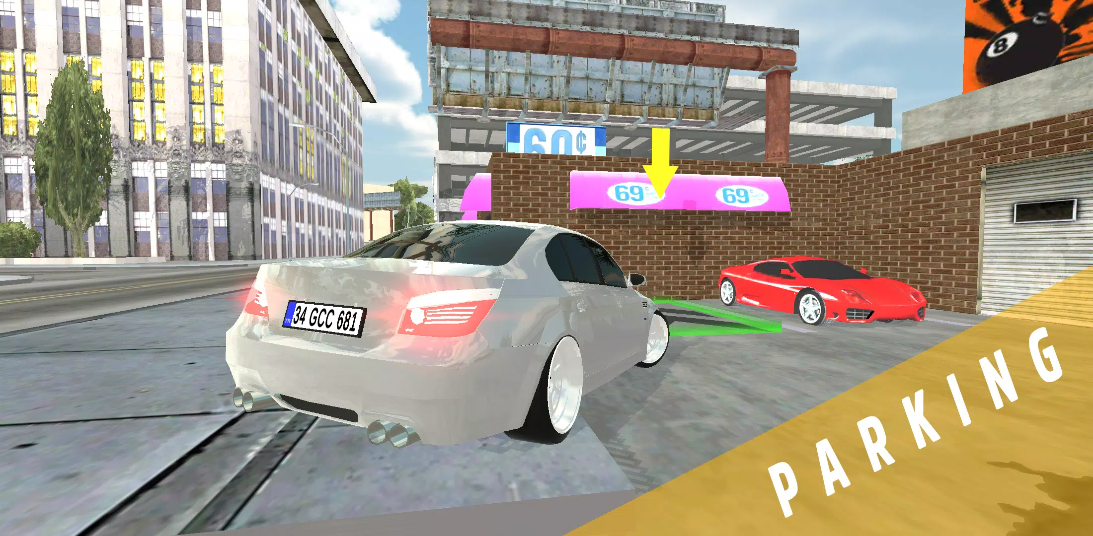 Corolla Drift & Park Simulator Screenshot 1