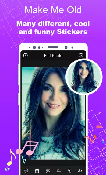 Make Me Old - Aged Face Maker Скриншот 2