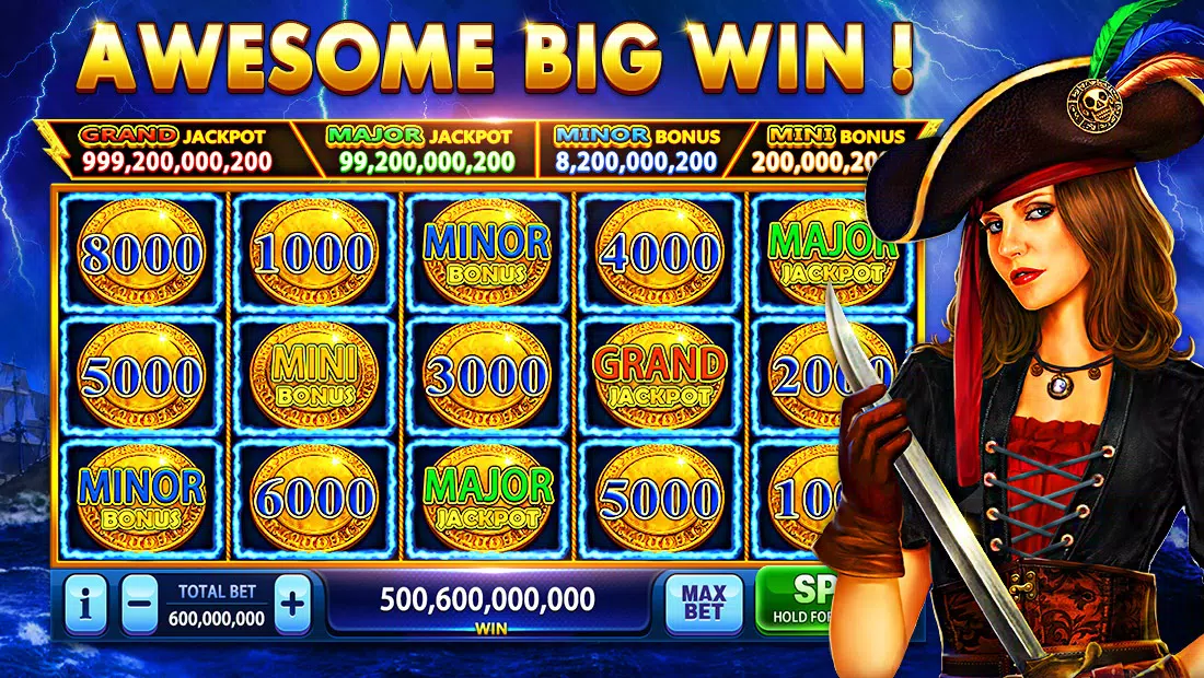 Pirate Fortune Slots Casino Tangkapan skrin 0